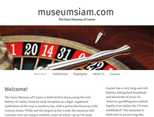 Tablet Screenshot of museumsiam.com